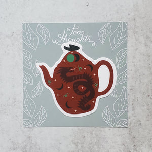 Tea Themed Vinyl Stickers