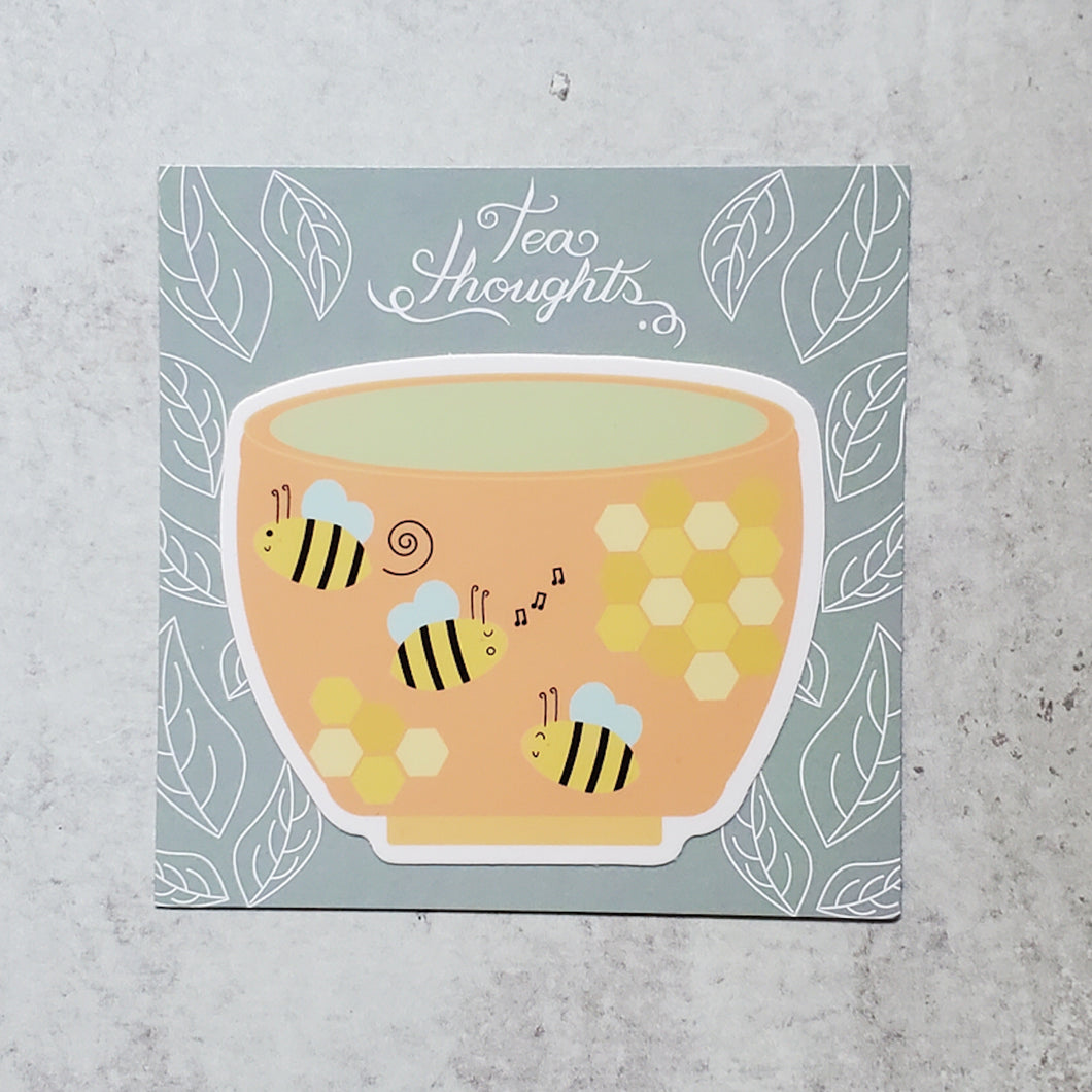 Tea Themed Vinyl Stickers