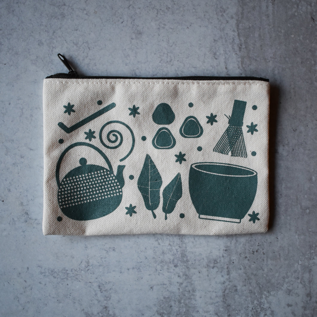 Matcha Essentials Zipper Pouch