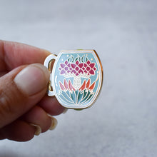 Blooming Tea Enamel Pin