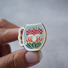 Blooming Tea Enamel Pin