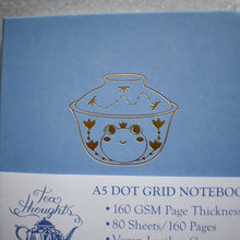 Frog Gaiwan Dot Grid Notebook