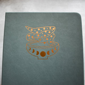 Magical Matcha Dot Grid Notebook