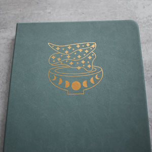 Magical Matcha Dot Grid Notebook