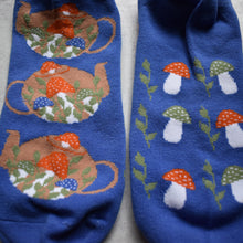 Mushroom Teapot Ankle Socks