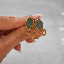 Plant Teacup Enamel Pin